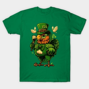 Chicken St. Patrick's Day T-Shirt